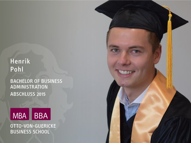 Henrik Pohl (BBA-Abschluss 2015)